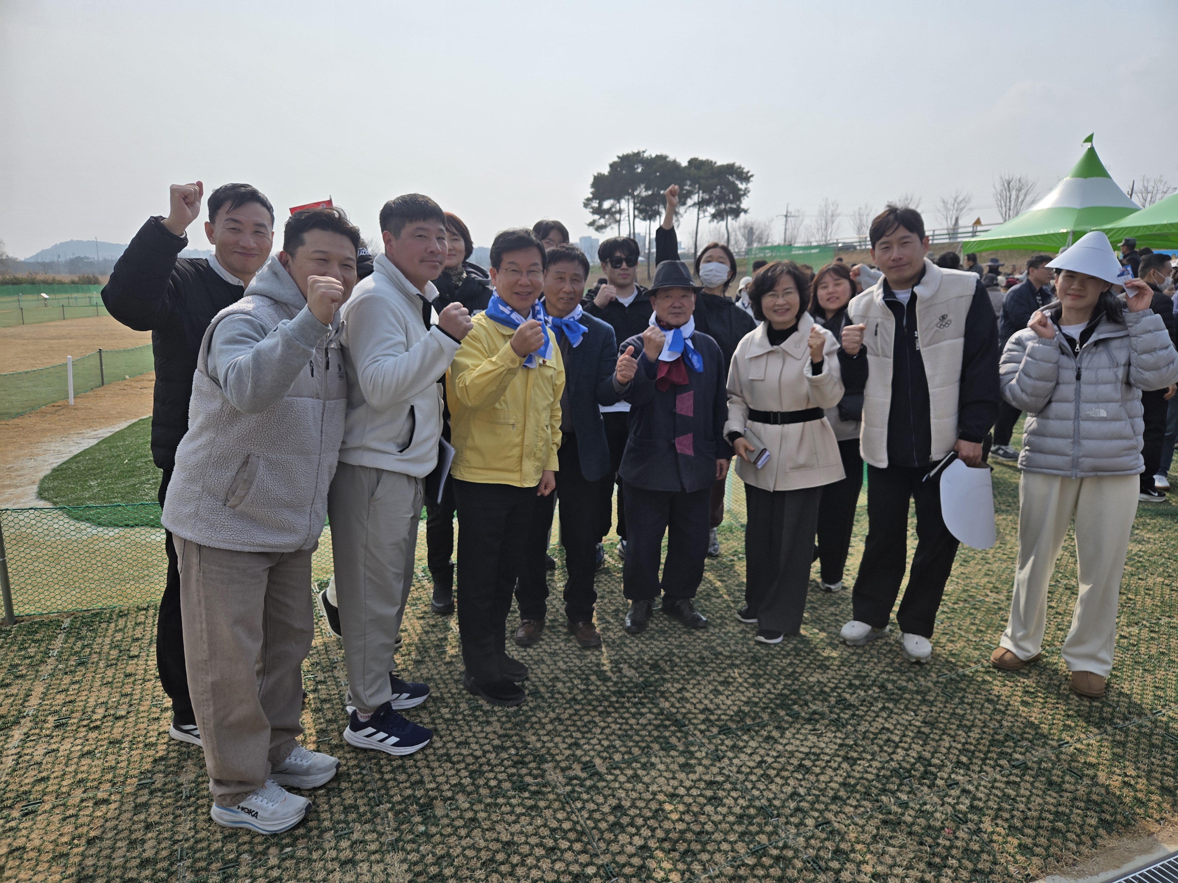 운남파크골프장 개장식